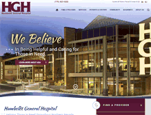 Tablet Screenshot of hghospital.org